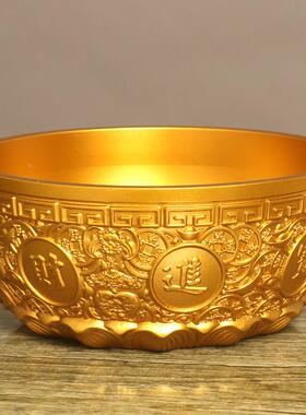 存黄铜聚宝摆件黄铜钱罐店铺TFV厅家用全铜实心铜客盆铜缸大号盆