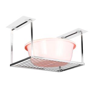 化妆室RQH-183盆收纳层架浴室脸锈钢脸盆架置底部放不盆架厕所柜