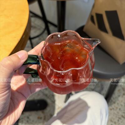 原创揽月热ATY件玻璃耐公道杯公杯耐高温分茶茶器具配家用茶海茶