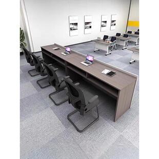 培训桌培会议室桌椅组合形学生桌条会议桌训桌子长迈亚家具条桌主