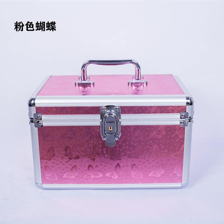 双层手提化VKE妆箱采发耳V足疗技师工具箱KT公主包美美容甲美收纳