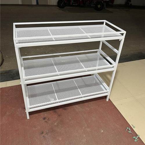 简约家用多肉专用花架多层带轮子可移动绿植专用架子铁艺落地花架