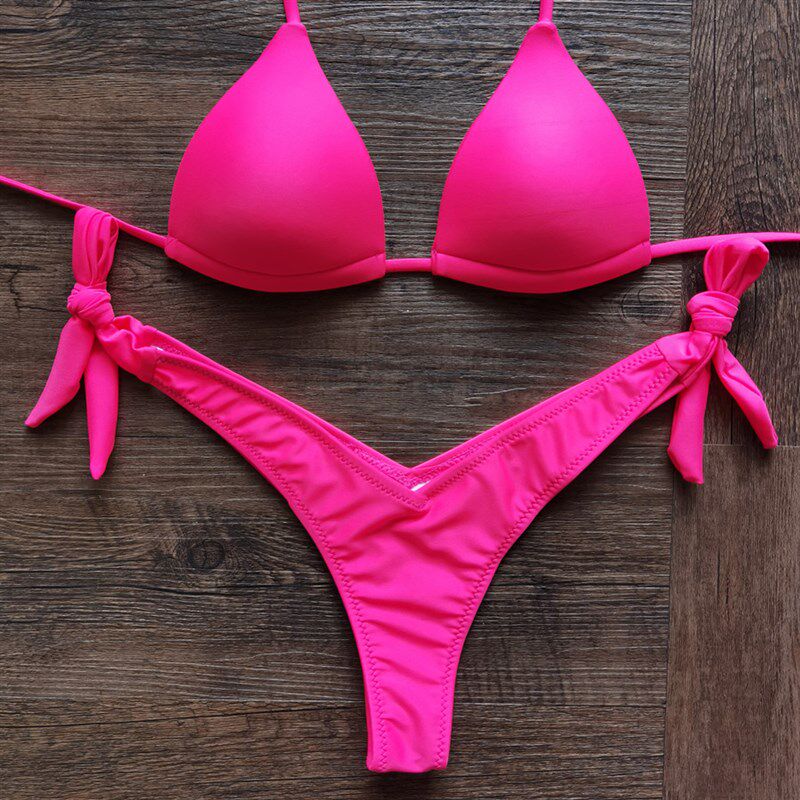 速发VIKIII  Rose Red Buiis Feme Swiuits 2021 Sexy Pus