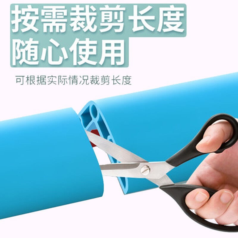速发软护角防撞条家用墙角包边桌角贴防磕碰胶条【加厚多孔款】5*