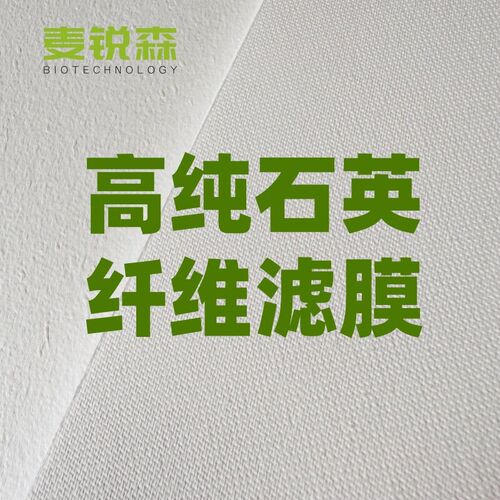 速发高纯石英/玻璃纤维滤膜20*254mm玻璃纤维滤膜110mm石英滤膜10