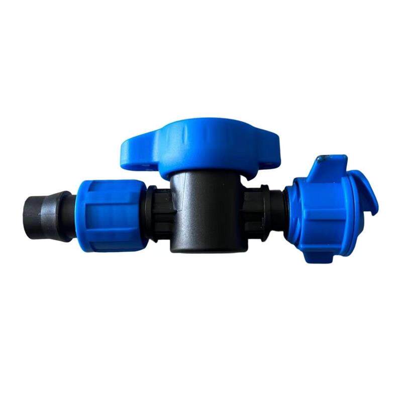 现货16mm滴灌带旁通阀节v水滴灌开关滴灌带农用贴片式带滴灌带配