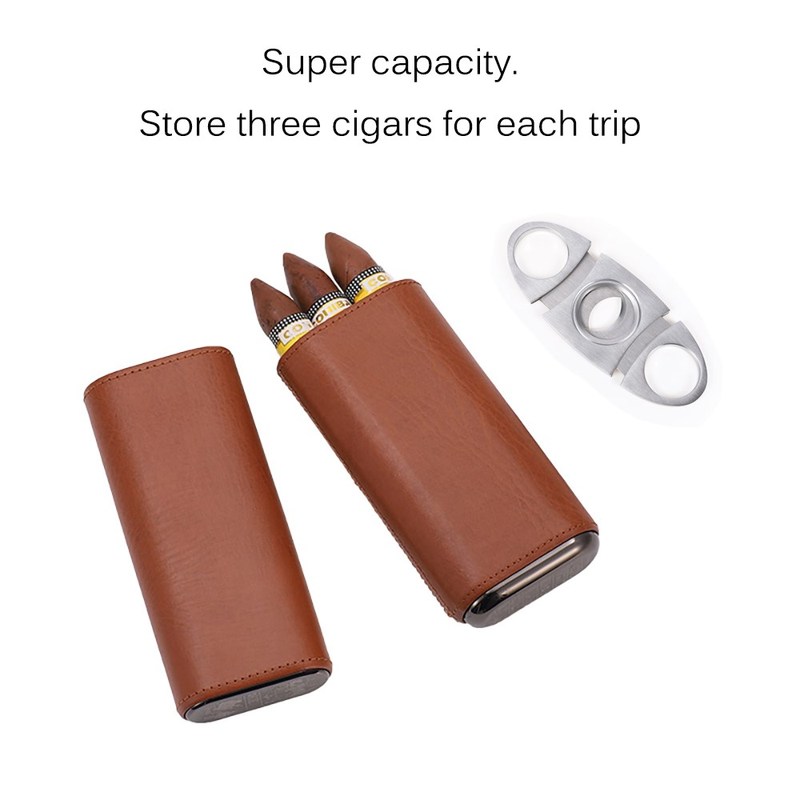 现货速发-Cigs o Fiber Cig Case Cig Humidor Cig Box S