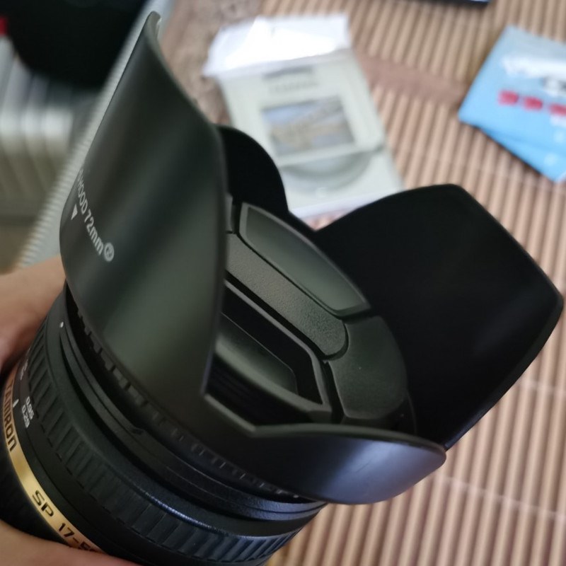 速发莲花 遮光罩通用型螺口可反扣 /58/62/67/72/77mm