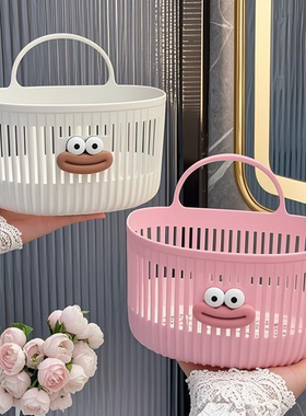 多功能小挂篮卫生间浴室废弃洗脸巾收纳筐厨房宿舍床边壁挂式吊篮