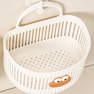 厨房葱姜蒜收纳盒大蒜生姜壁挂收纳篮调料神器多功能挂墙收纳篮