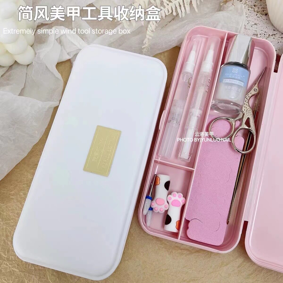 装一次性手套塑料盒子多功能餐厅饭店抽取式收纳盒家用桌面纸巾盒