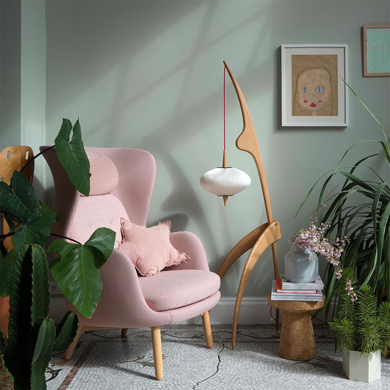 展厅客厅空间地计师灯后现代简约设落地灯中式卧室WJ-YK-20民宿艺