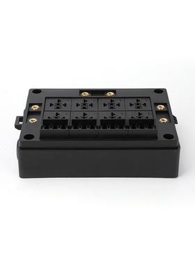 全8路继电器保盒PHO险汽车房新车能源客车线路总控制改装8路继电