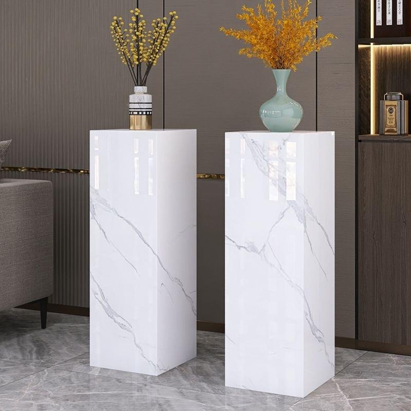 rcs板花架轻客RZJ奢厅落地式电视旁展酒店玄关置岩物架示台摆件底