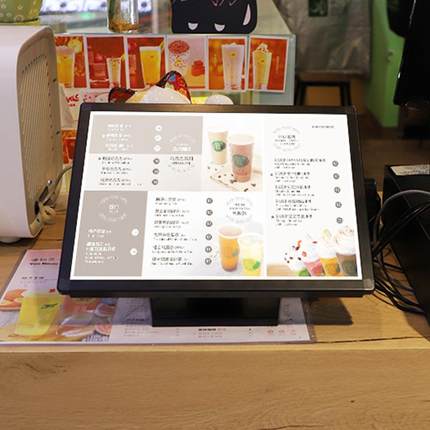 吧台灯箱灯箱价立目表菜单设计制作吧台led光餐发点牌吧台灯箱式