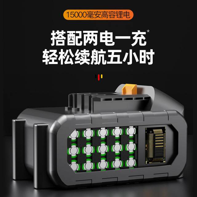 大功率家用无刷电动手推式割草机德国进口充电式农用锂电收割除草