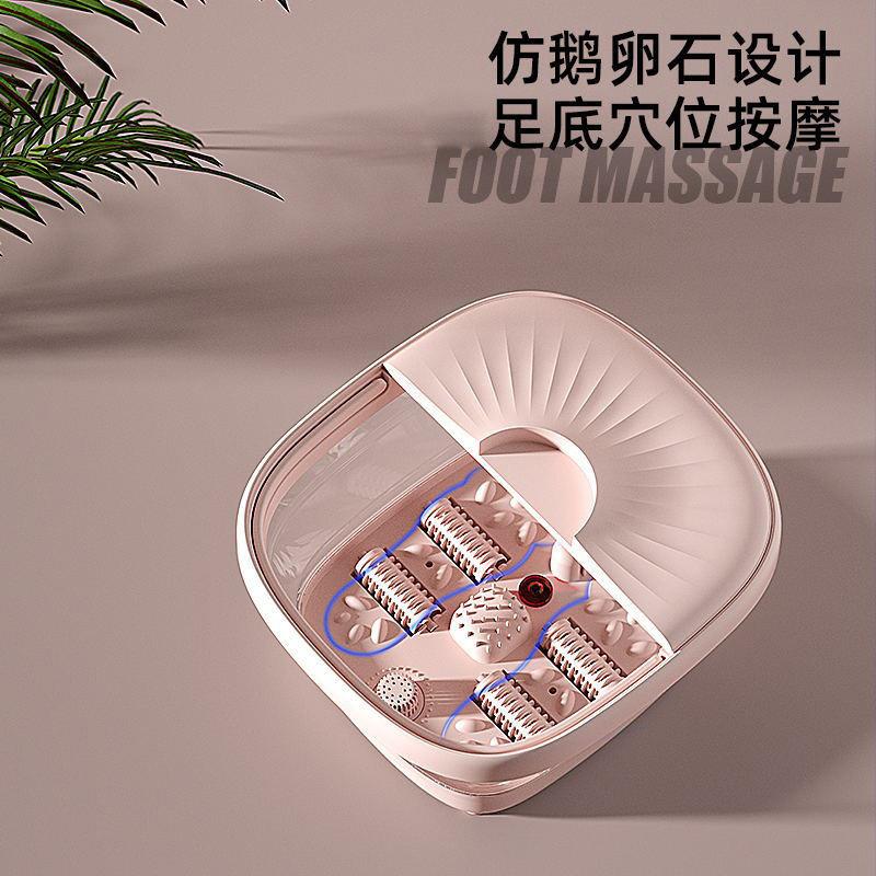 折叠泡脚家式用便携恒热温加足QOS浴桶桶全自动按摩洗脚盆
