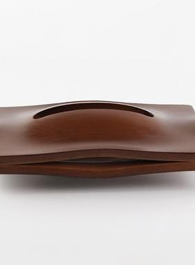 儿童房样板间抽象纸巾日盒GRX摆件酒店民宿式卡风铜盒锣烧抽纸通