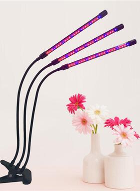 室植物CGG灯3生长灯补光灯光全光谱调光定时仿太阳LED内夹子灯124