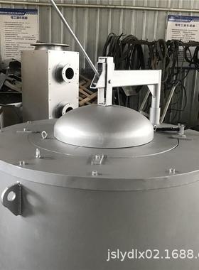 1吨YFP电炉大电熔炉铝炉压铸铝电阻化阻铝7型50度炉坩埚式电炉