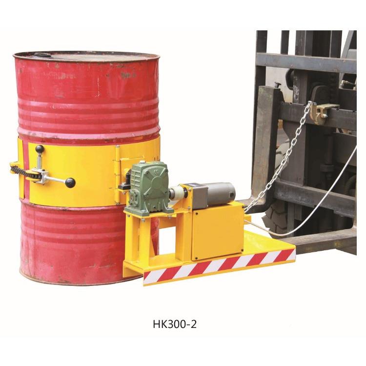 H30桶0-2叉车用电动无线遥翻转抱式化工倒油设控备倾斜YE投K料装