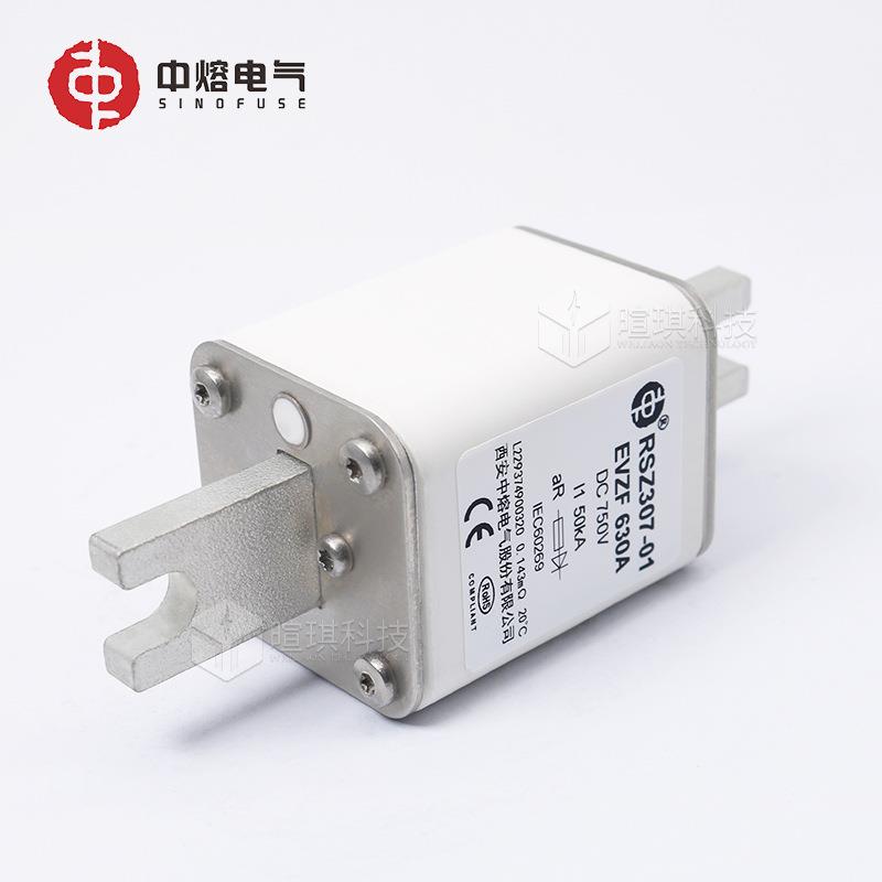 IJN中西安熔RS快Z307-01新能源电汽车熔断器750V低压直流动速熔断
