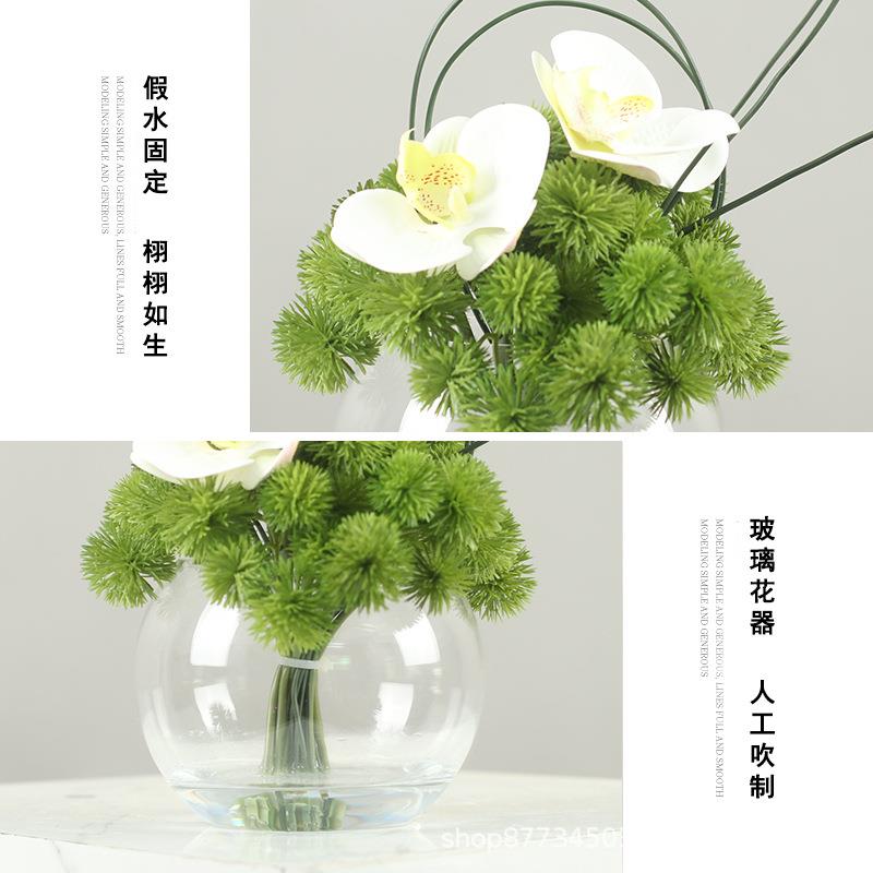 花艺绿植高端装饰花摆件真样板仿间酒店假521客厅茶几室餐桌前台图片