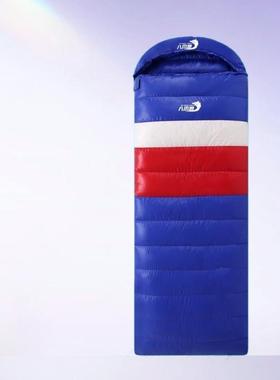 新鹅绒睡款户袋RTZ外超轻露加营羽绒厚防寒大人午休双人防水拼接
