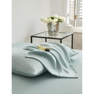 枕头套人一装丨季兰精天丝长枕UKK套纯色冰丝凉夏对感单成人48x74
