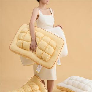 新款 超软奶芙可泡面包枕头枕芯成人家用可爱FYT亲肤睡眠柔枕水泡