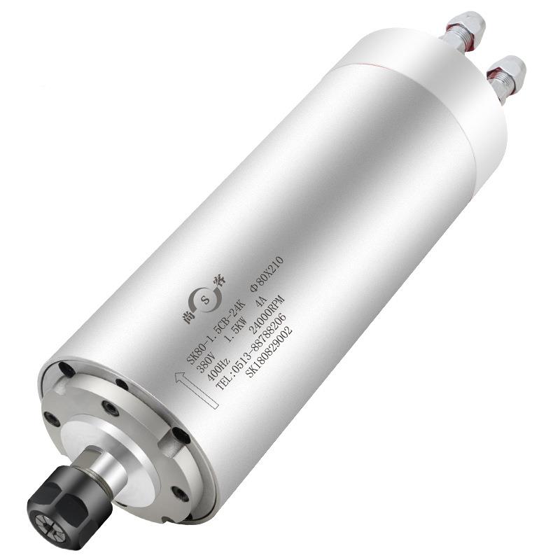 高速电机LHX80mm.5CK水冷主1配轴S马达ER16雕刻机件木工广告