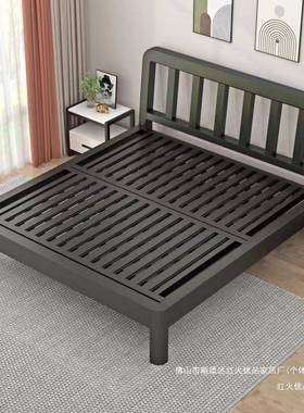 新款铁出艺床双人现代简约单人床屋加厚铁架床床宿舍WBP租架子床
