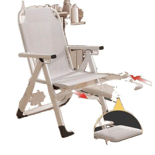 H躺椅台折叠午休结实耐用靠背椅椅子家用RXD舒适办公午阳躺睡坐两