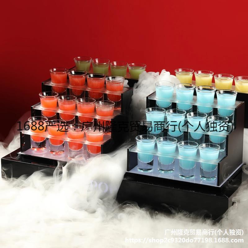 斗酒酒具创意复古具酒QFR具古风发光鸡尾酒架茶电门贰龙麻酒酒套