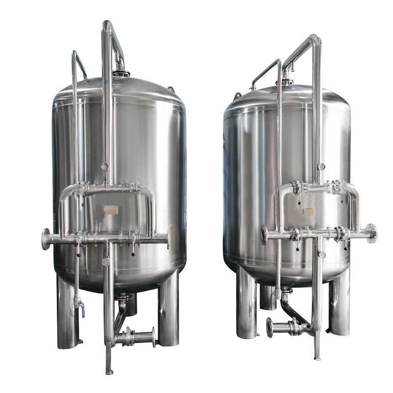 不多锈钢地304过滤0010罐石英砂活性炭脂介质过滤器农村井水下树