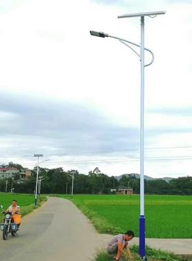 太阳能路米灯新广农村建设6LED户外道路照高明场杆灯感应TYN002路