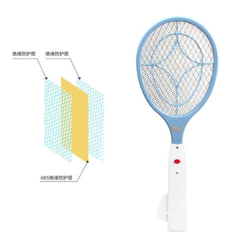 nin灭tarsSWP-3-1纳e仕达电蚊拍s家用蚊拍按压发电大网面苍蝇拍厂