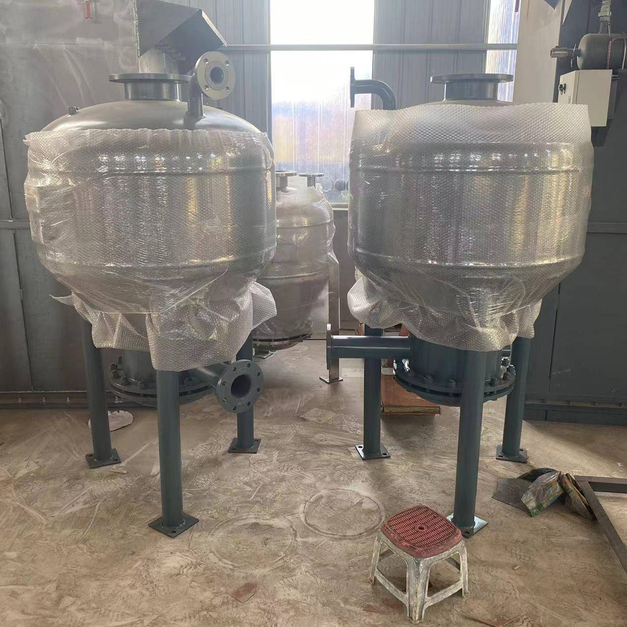仓式煤气力01输送泵水泥粉灰倒料粉体输送设力备浓相气输机送仓泵