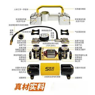 車用輪胎雙缸高壓大功率電動汽車打氣泵12V 車載充氣泵便攜式