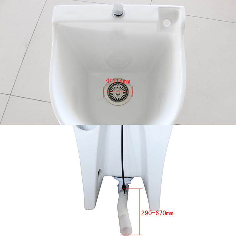 天台控拖布池下水器陶瓷拖把池盆去水器线控水配件排XXK371C00力K