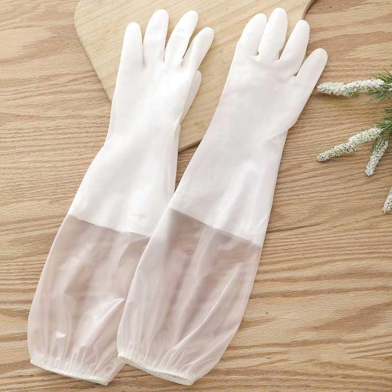 洗碗手套女家务清洁加厚耐用乳胶橡胶耐磨胶皮防水洗衣服厨房家用