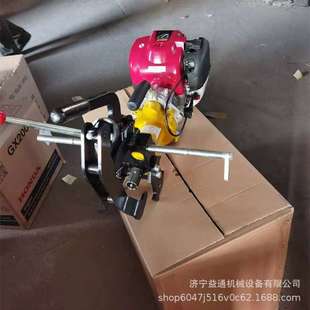 31型铁路用手提钢轨汽油打孔机空心钻头钻眼机 内燃钢轨钻孔机NZG