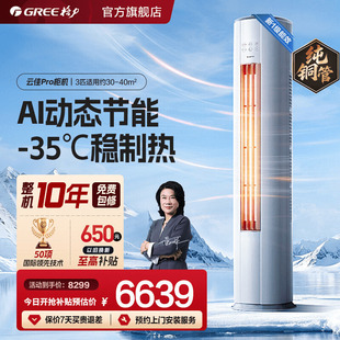 政府补贴 柜机云佳Pro官方旗舰店 格力空调新一级2匹3匹变频立式