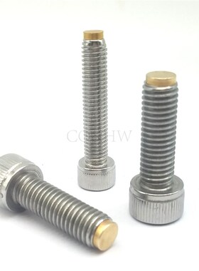 CBCPS3/4/5/6/8铜头调整块防撞头压块缓冲器止动不锈钢螺丝 TDB16