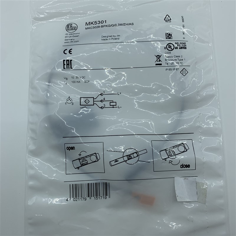 正品IFM易福门磁性开关MK5138 5108 5301 5141  5100 5156 MK5312 - 实物图
