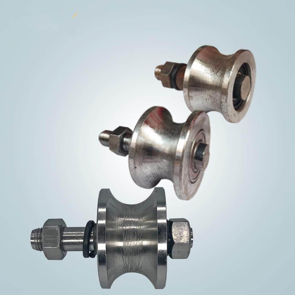 液压钢筋调直机滑轮 滑轮总成 钢筋调直切断滑竿轮建筑机械配件