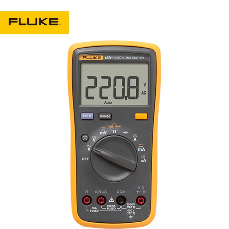 fluke福禄克数字万用表18b+F15B+F17B+12E+107/101高精度汽修电工