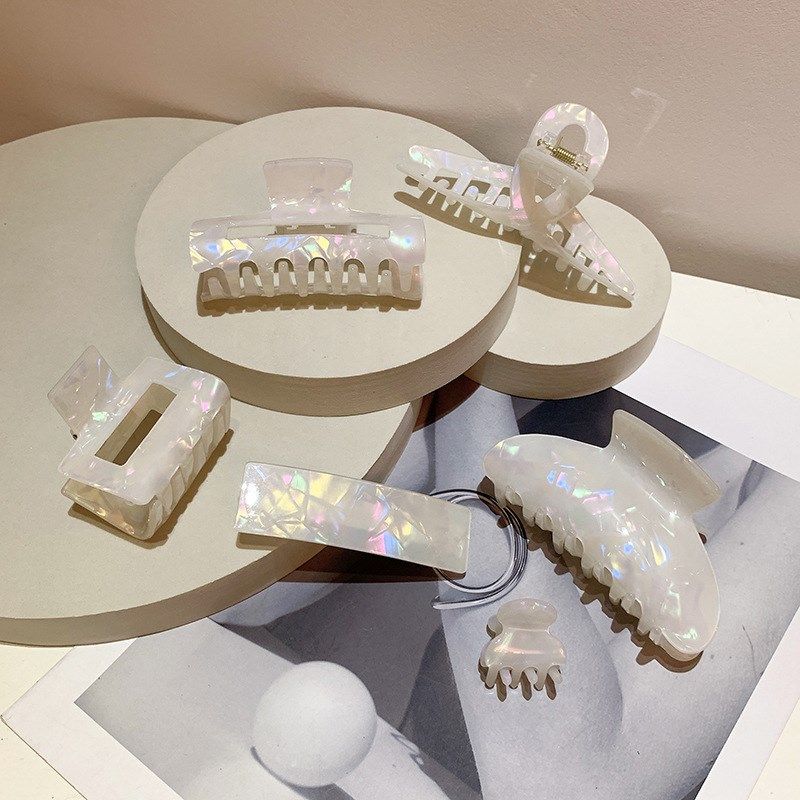 韩国高级盘发器复古几何抓夹仿醋酸梦幻人鱼姬色后脑勺鲨鱼发夹女,工业油品/胶粘/化学/实验室用品,管类/试管/滴管,淘宝优惠券,粉丝福利购,淘宝优惠卷