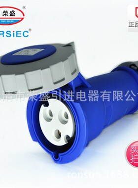 3芯32A荣盛CEIRSIEC高端型工业连接器(耦合器)RS-552  IP67