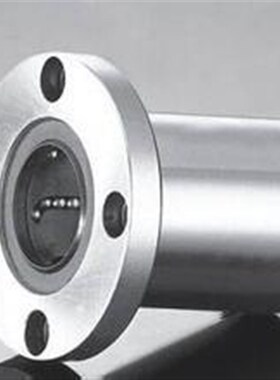 圆法兰直线轴承LMF30LUU LMF30UU 内径30mm外径45mm长度123mm
